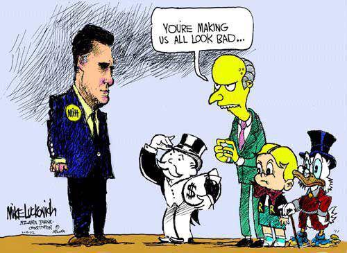 Mormon Mitt Romney during 2012 elections