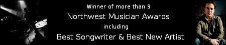 Christian rock artist Phil Fischer - Northwest Musician Awards including Best Songwriter and Best New Artist (PhilFischer.com)