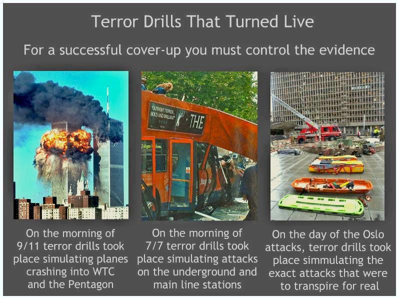 Terror drills turned live Terror drills turned live