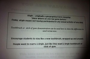 Virgin toothbrush