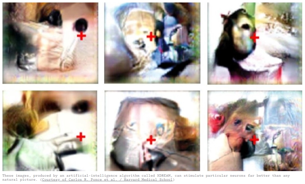 AI-generated images to trigger specific neurons